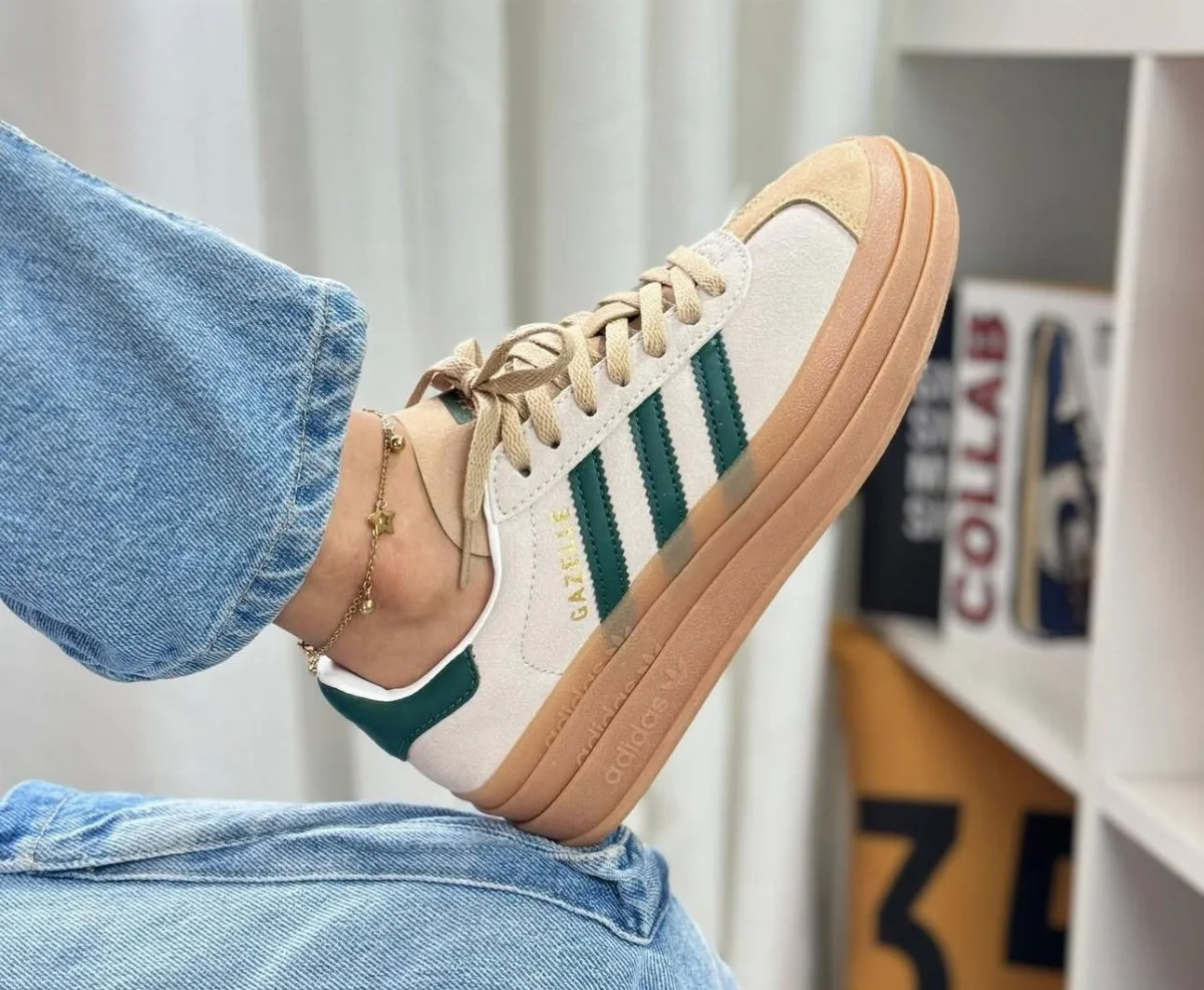 Adidas Gazelle Bold Green 